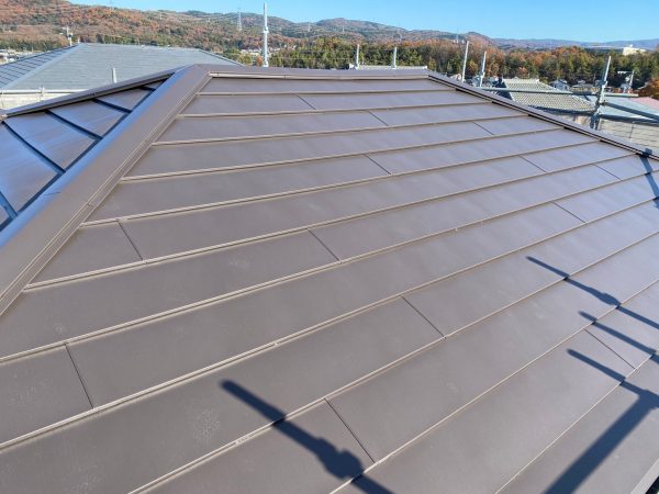屋根カバー工法 施工後