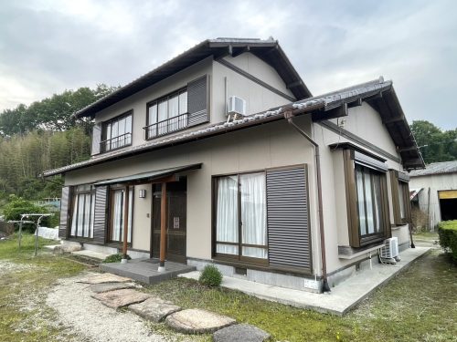 長久手市の住宅で外壁塗装の施工後