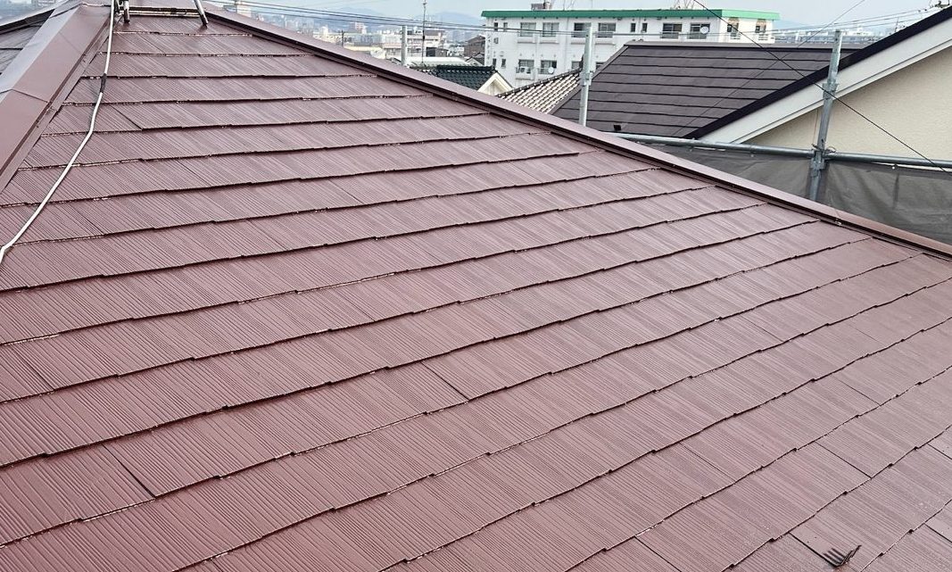 屋根塗装後快適サーモSi