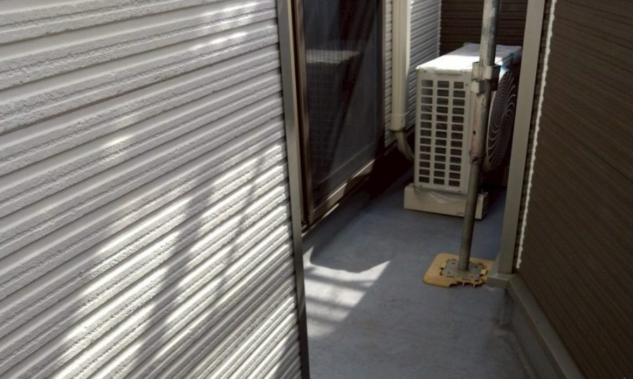 尾張旭市ベランダ防水施工前