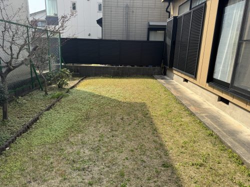 名古屋市　外構工事　施工前