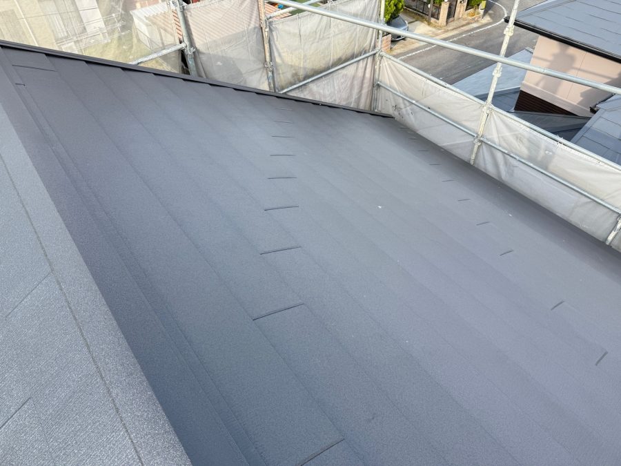 豊田市　屋根カバー工法　施工後