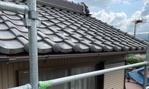 リメイクホーム 火災保険 雨樋交換 施工前