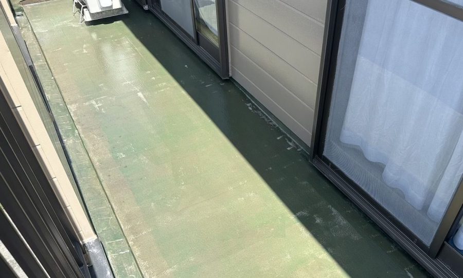 日進市　ウレタン防水　施工前