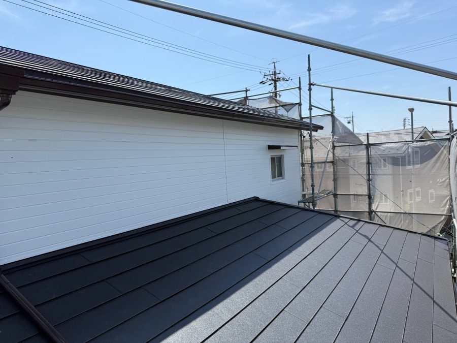 屋根葺き替え　施工後　