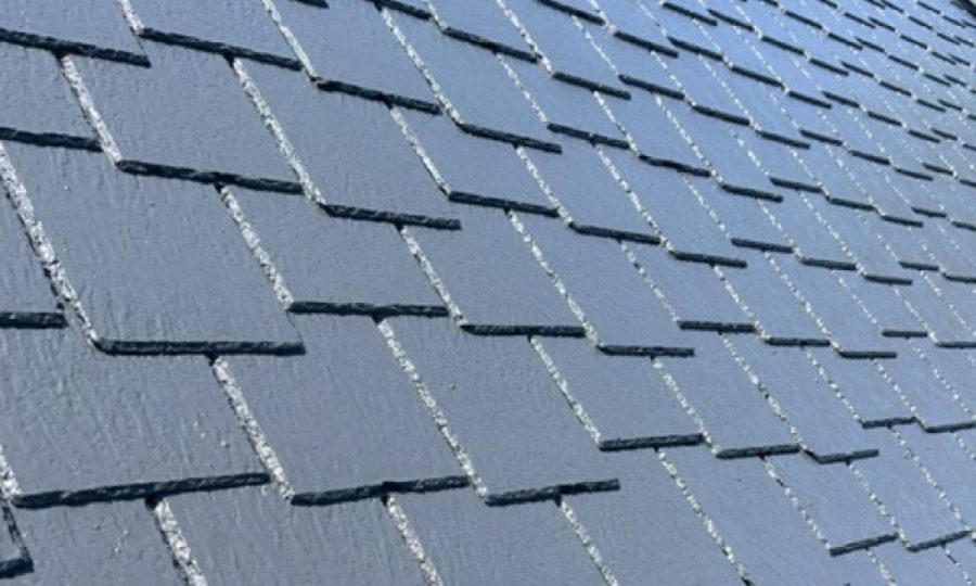 日進市　屋根塗装　施工後