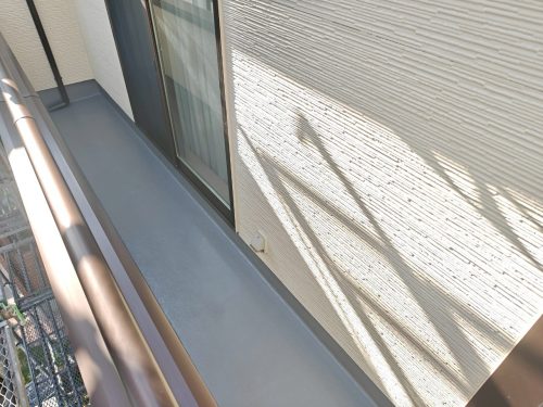 ベランダ防水 施工後