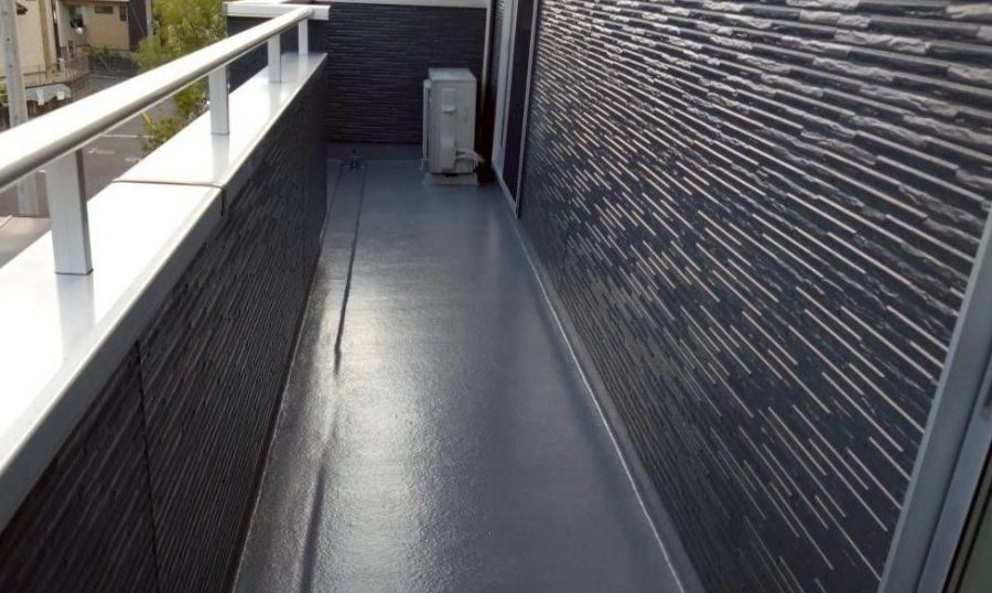 瀬戸市 ベランダFRP防水 施工後