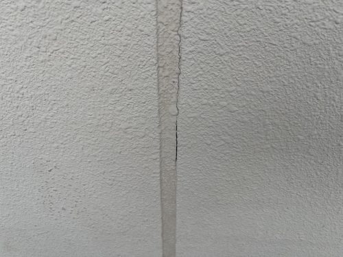 コーキングが劣化している様子