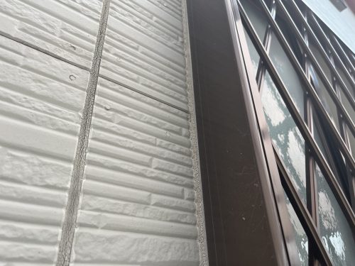サイディング外壁　シーリングの亀裂