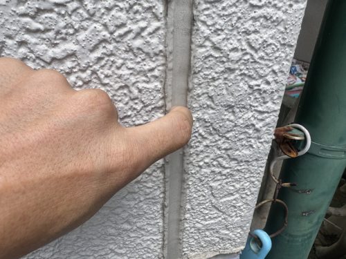 日進市　外壁　シーリングの状態