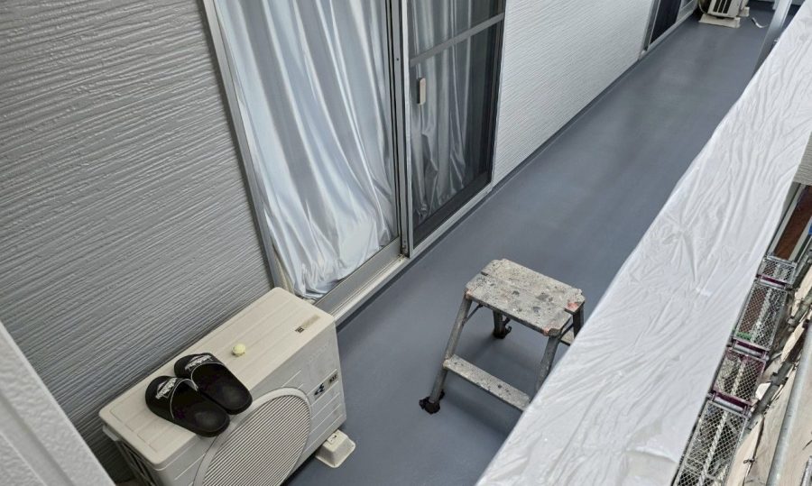 尾張旭市 FRP防水 施工後