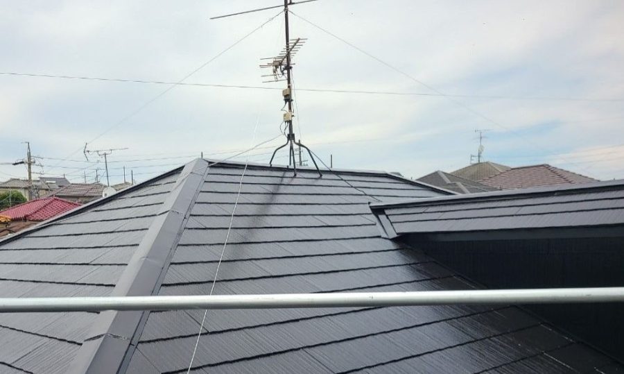 屋根塗装　施工後　