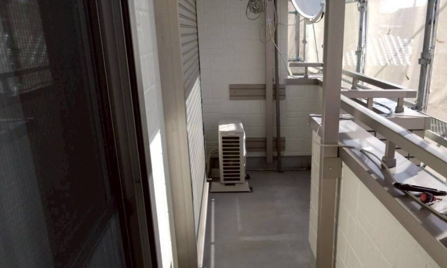 ベランダ防水 施工前