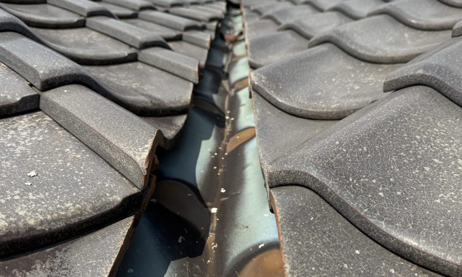 谷板金補修　施工前