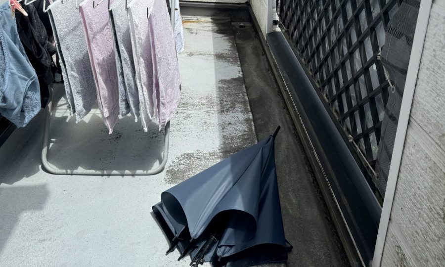 ベランダ防水　施工前