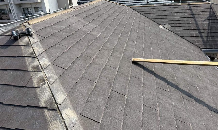 屋根カバー工法 施工前