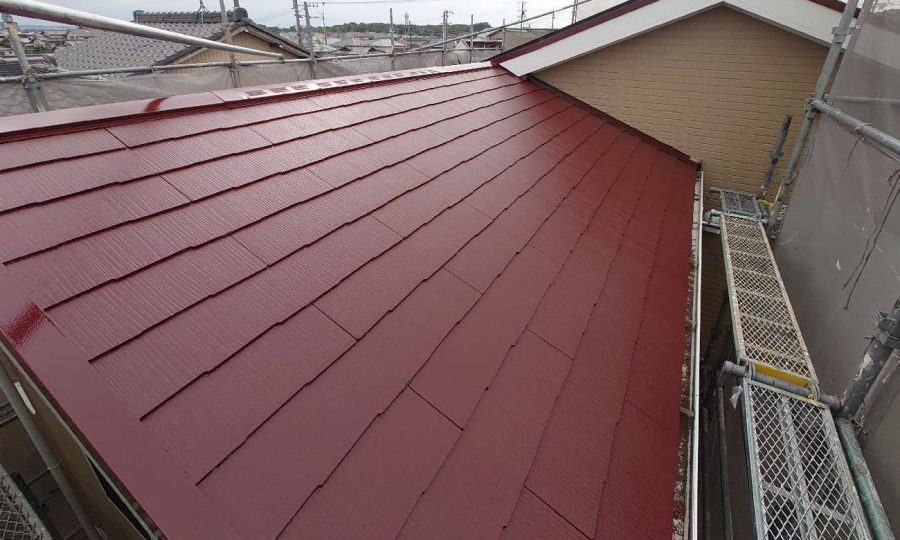 屋根塗装 施工後