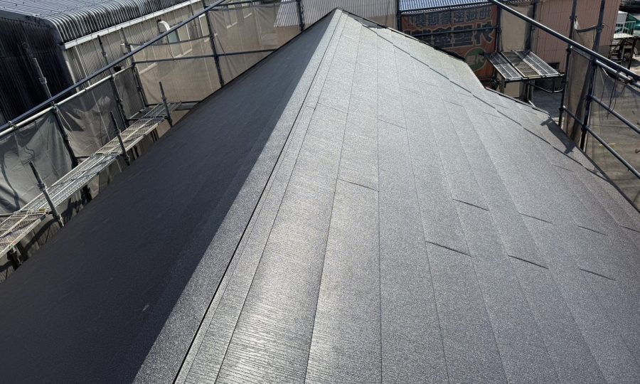 名古屋市 屋根カバー工法 施工後