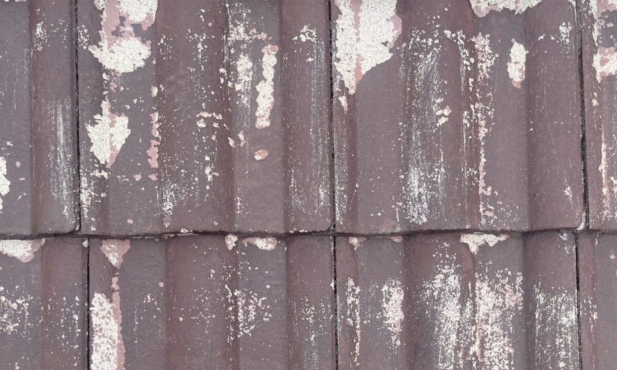 屋根塗装 施工前 モニエル瓦