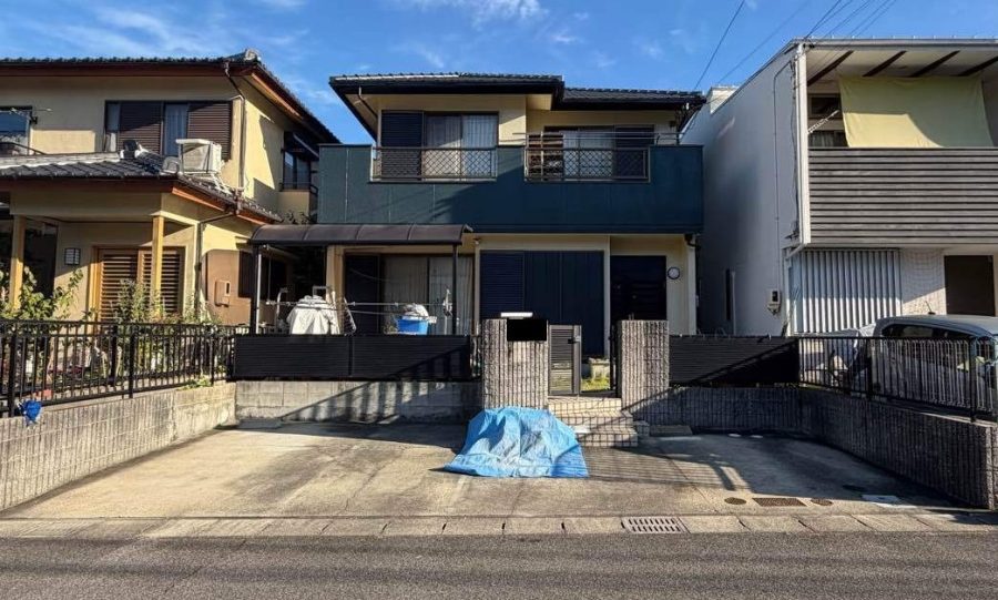 長久手市　カーポート　施工前