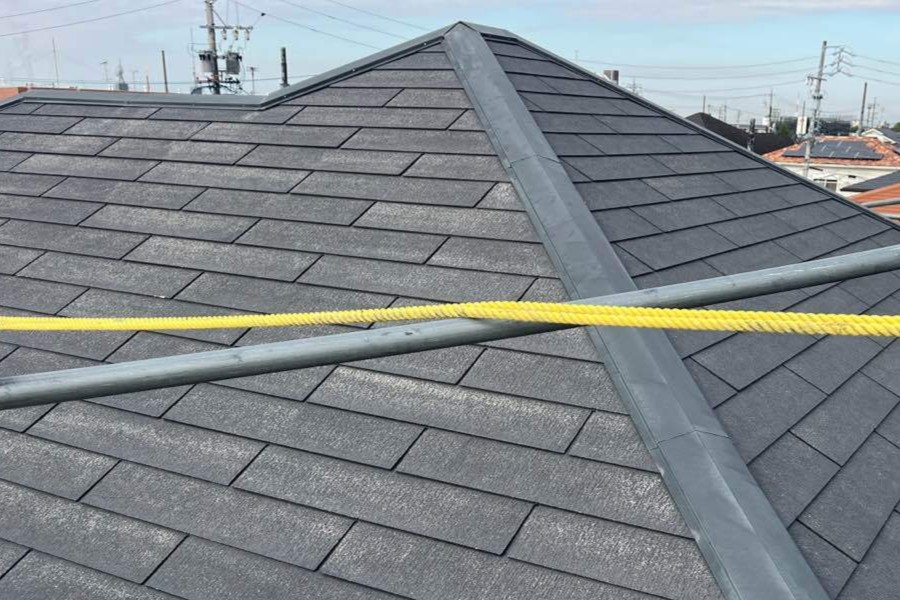 屋根塗装　施工前　カラーベスト