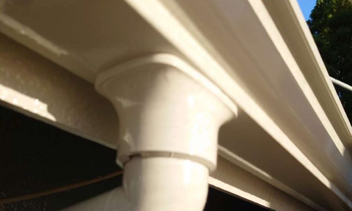 軒樋・鼻隠し塗装 施工後