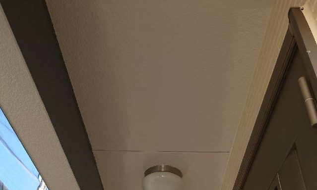 軒裏塗装 施工後