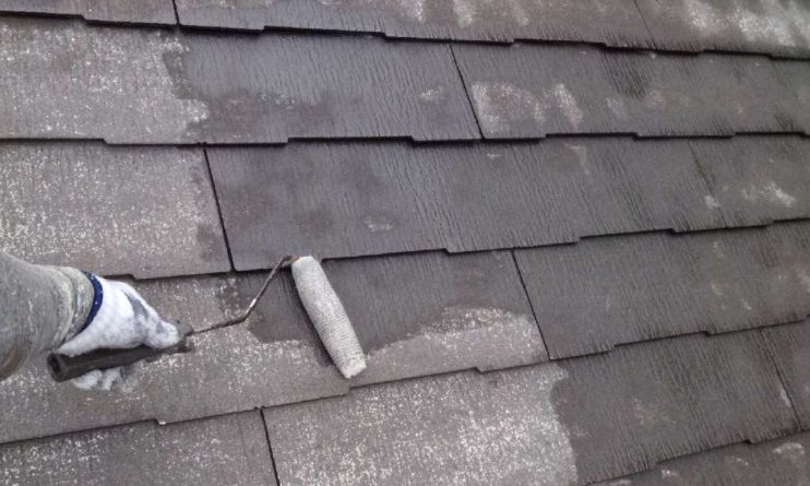 屋根塗装 下塗り