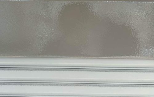 シャッターボックス上塗り施工後