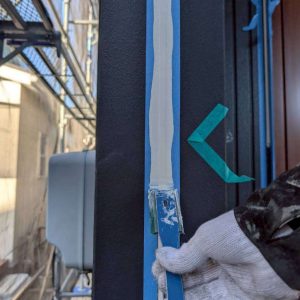 シーリング打設・ならし