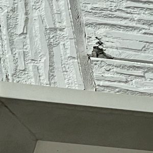 外壁　割れ発生