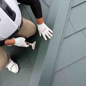 屋根カバー　棟板金