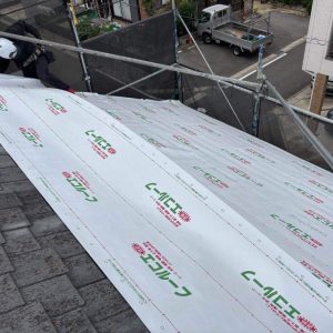 屋根カバー　防水シート