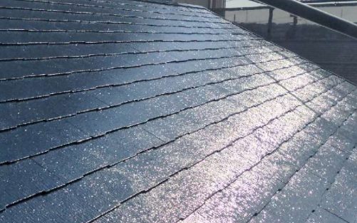 屋根塗装施工後