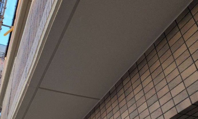 付帯塗装 軒天 施工後