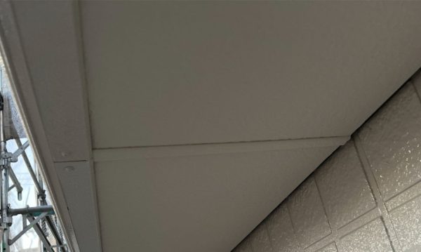付帯塗装 軒天 施工後