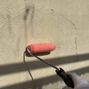 外壁下塗り2回目