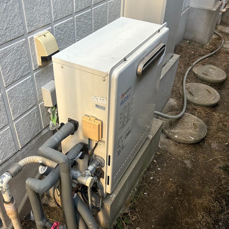 ガス給湯器交換 施工前