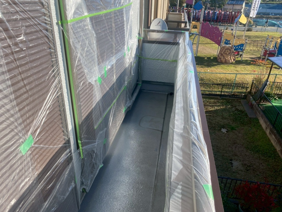 ベランダ防水 施工前