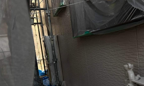 外壁塗装 クリアー下塗り