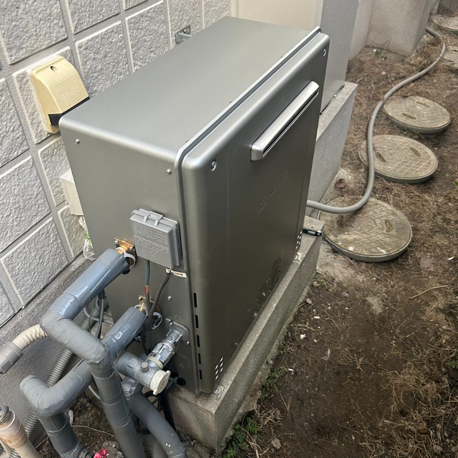 ガス給湯器交換 施工後