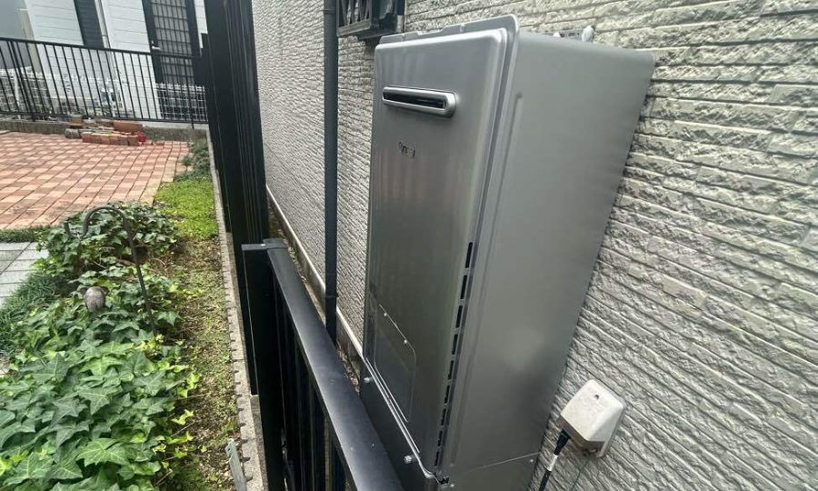 ガス給湯器交換 施工後