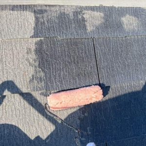 屋根下塗り1回目