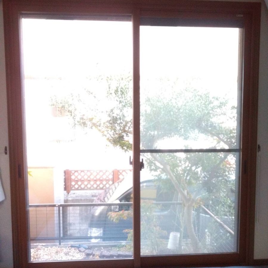 内窓 掃出し窓 施工後