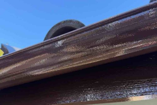 軒樋 鼻隠し 施工後