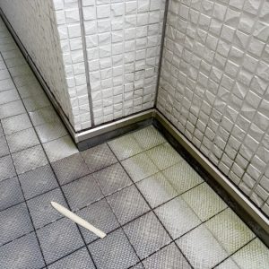 ベランダ　調査時の状況