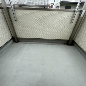 ベランダ床劣化状況