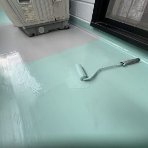 ウレタン塗膜1回目