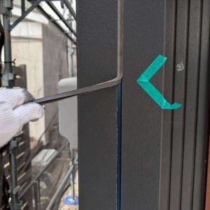 既存シール撤去